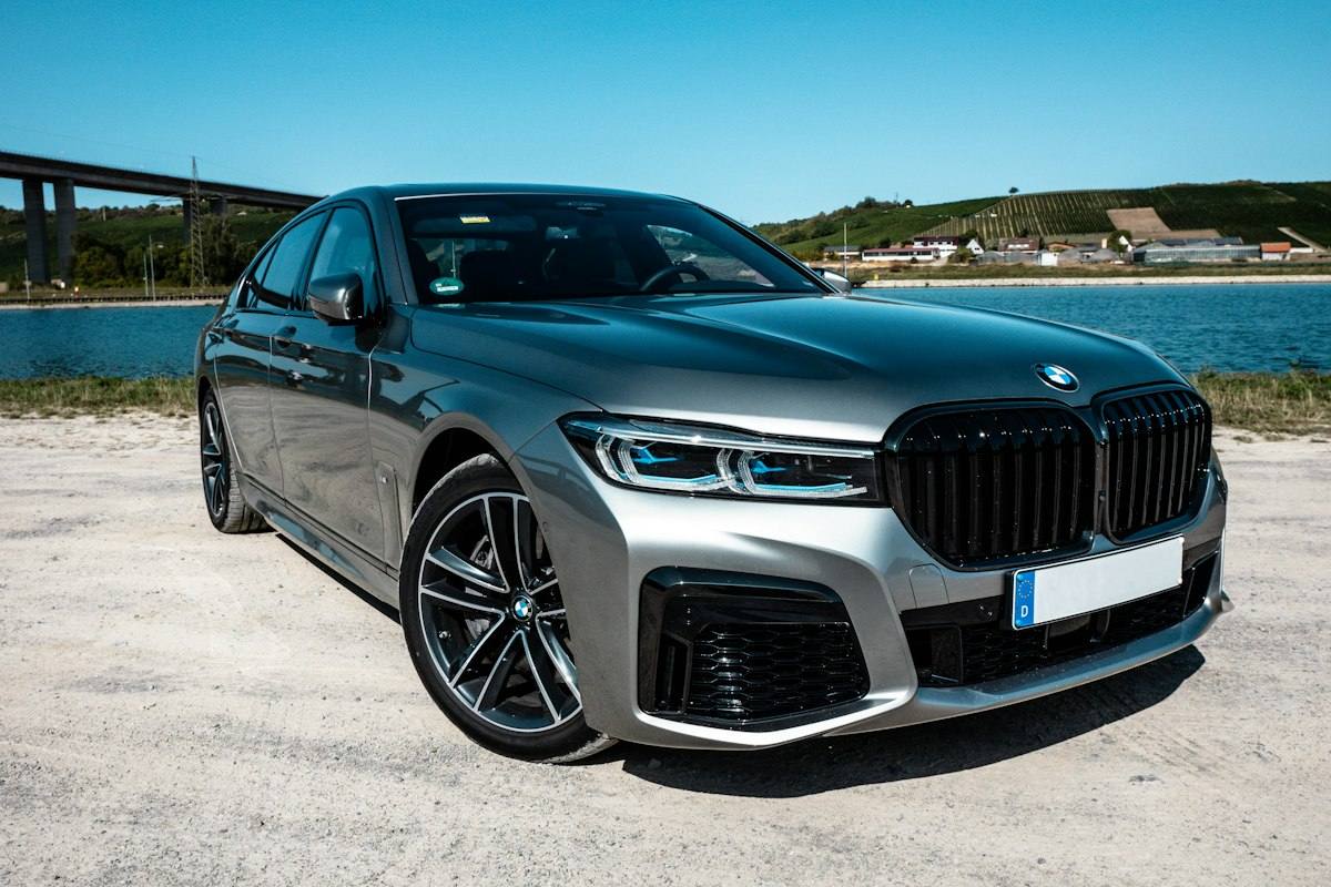 Glossy front end with LED headlights — representative visual of lighting upgrades