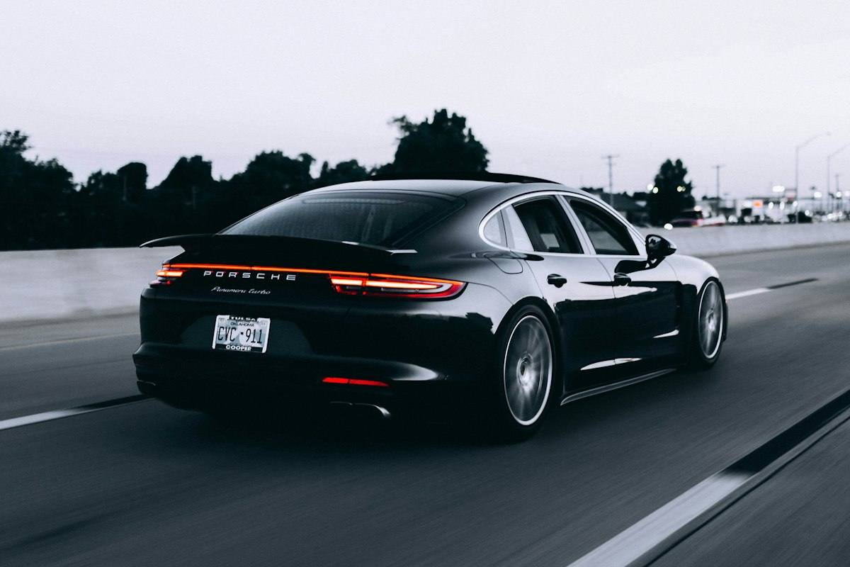 Sports car on the road — SM Car Customs build gallery