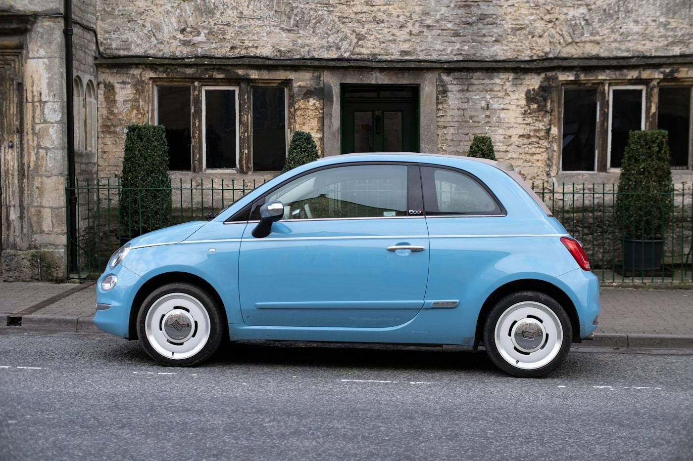 Compact hatchback side profile — representative visual of a WagonR King style conversion