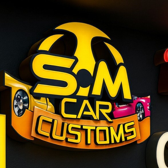SM Car Customs logo — Rohini WagonR King